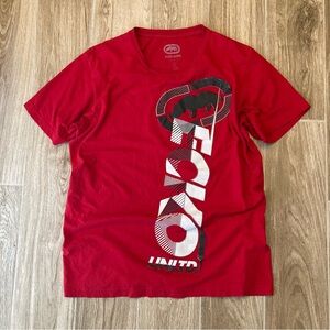 Ecko Unlimited Red Graphic Tee